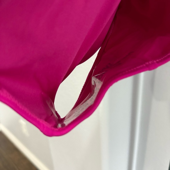 TA3 Squarey Pink One Piece Sculpting Swimsuit Shapewear Size XS Regular/ Long - Picture 6 of 8